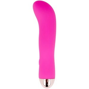 DOLCE VITA RECHARGEABLE VIBRATOR TWO PINK 7 SPEEDS