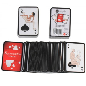 SECRETPLAY  POCKET KAMASUTRA PLAYING CARDS I ES/EN/PT/IT/FR/DE