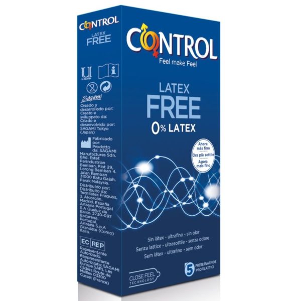 CONTROL FREE WITHOUT LATEX 5 UNIT
