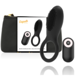 COQUETTE COCK RING REMOTE CONTROL RECHARGEABLE BLACK/ GOLD